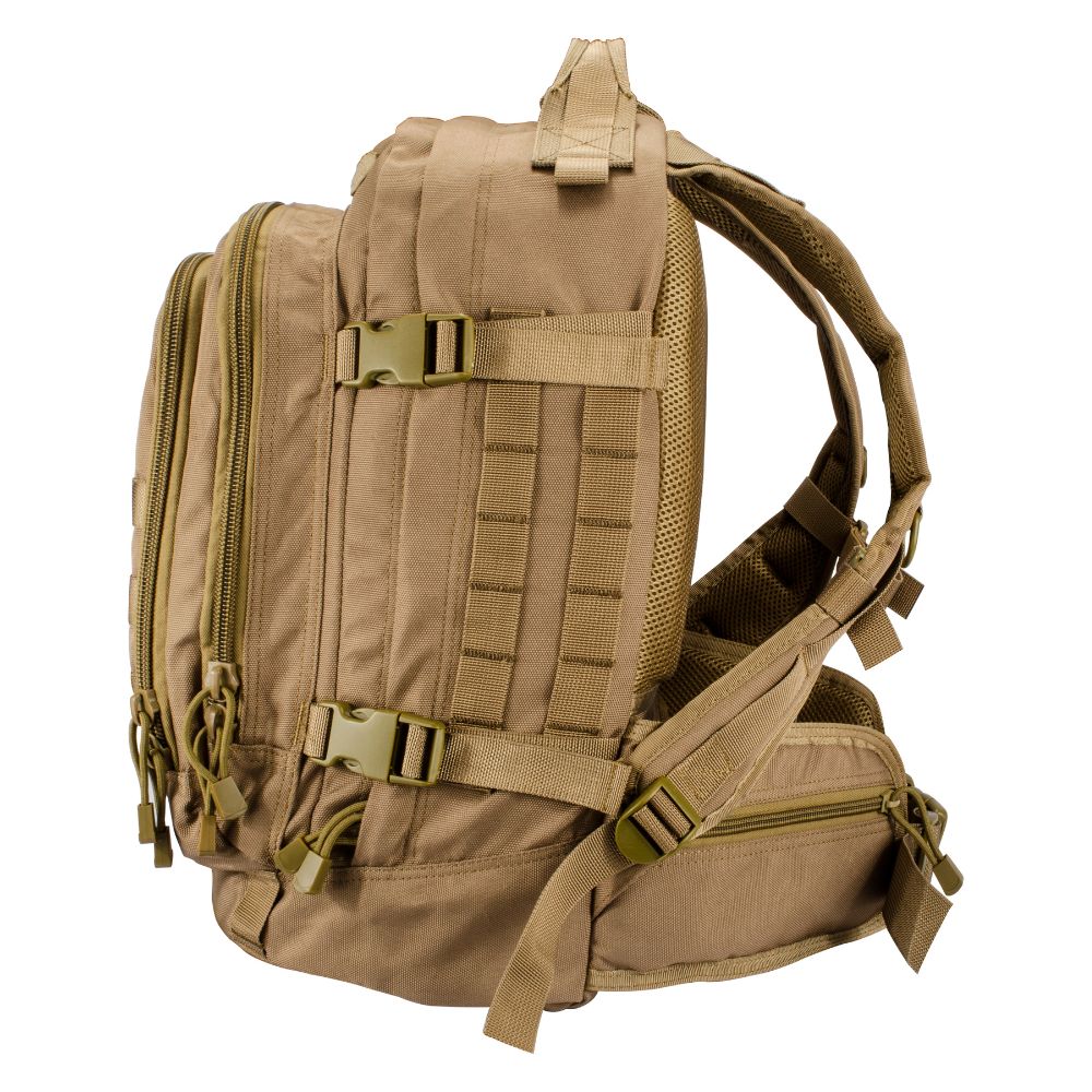 Barska Loaded Gear GX-500 Crossover Tactical Backpack (Dark Earth) | BAR-BI12614 - Image 4