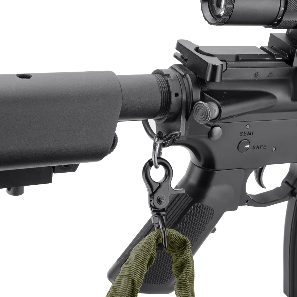 Barska Loaded Gear CX-100 OD Green Tactical Single Point Rifle Sling | BAR-BI12790 - Image 4