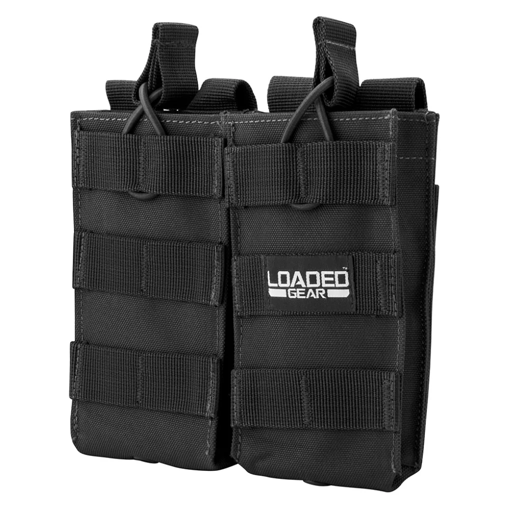 Barska Loaded Gear CX-850 Double Magazine Pouch (Black) | BAR-BI13000 - Image 2