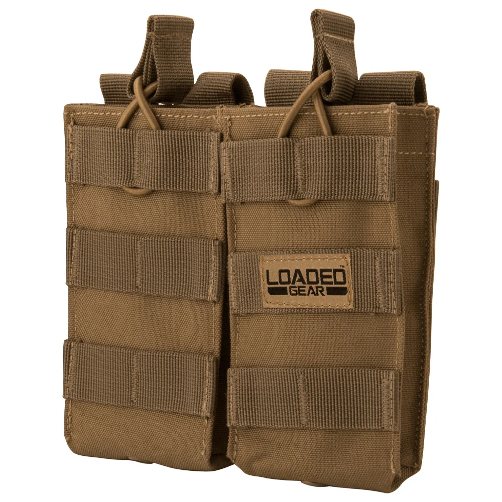 Barska Loaded Gear CX-850 Double Magazine Pouch (FDE) | BAR-BI13002 - Image 2