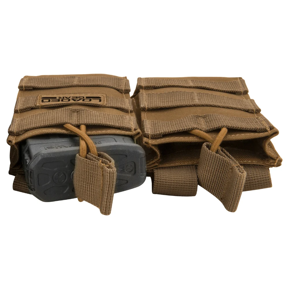 Barska Loaded Gear CX-850 Double Magazine Pouch (FDE) | BAR-BI13002 - Image 5