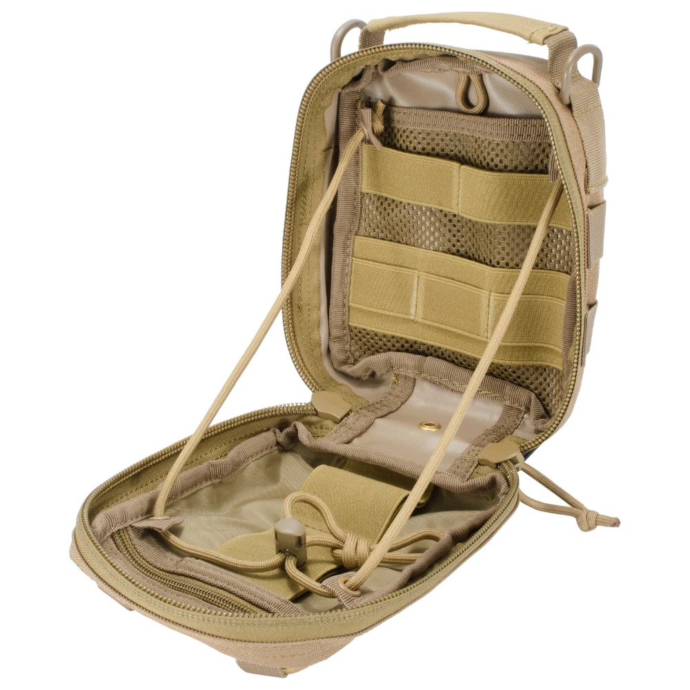 Barska Loaded Gear CX-900 First Aid Utility Pouch (Dark Earth) | BAR-BI13008 - Image 4