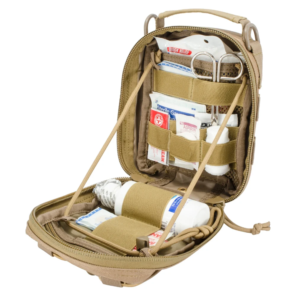 Barska Loaded Gear CX-900 First Aid Utility Pouch (Dark Earth) | BAR-BI13008 - Image 7
