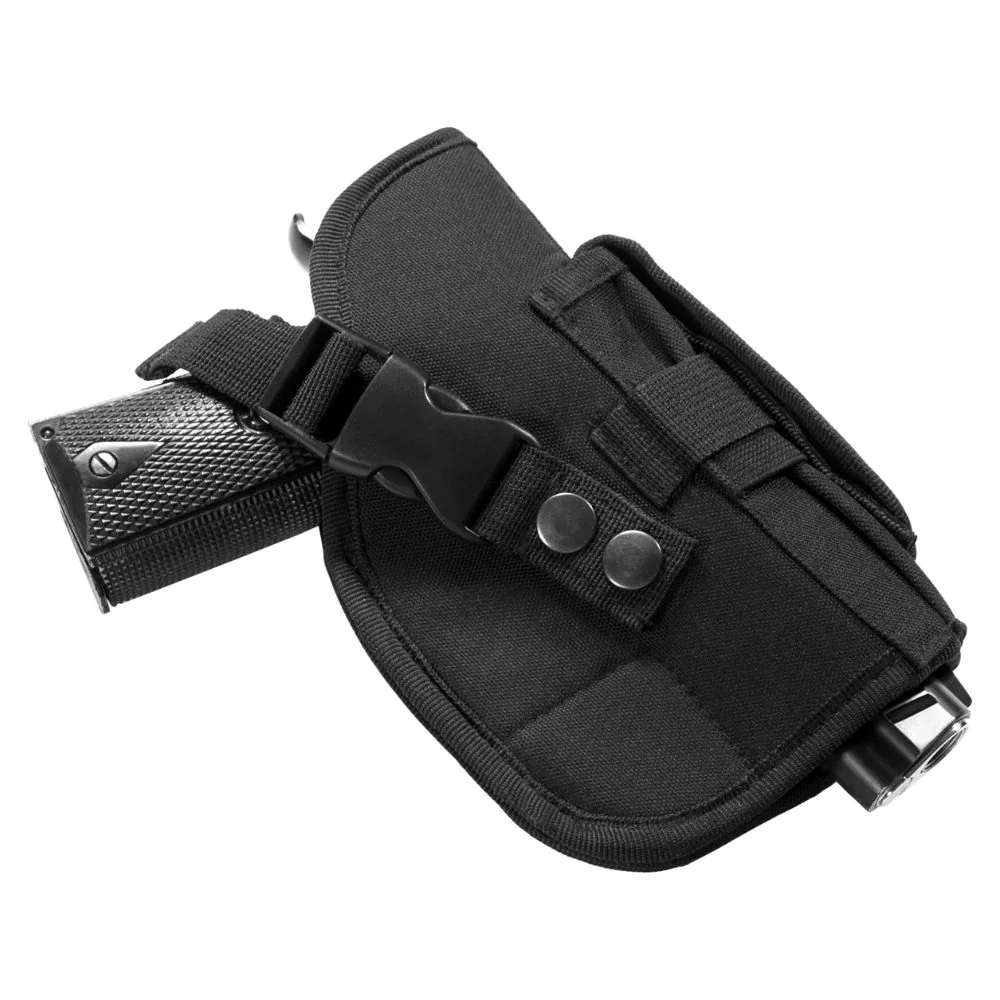 Barska Loaded Gear Plus Size Tactical Vest VX-200 (Black) Right Hand | BAR-BI13196 - Image 6