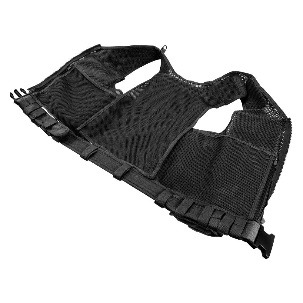 Barska Loaded Gear Plus Size Tactical Vest VX-200 (Black) Right Hand | BAR-BI13196 - Image 7