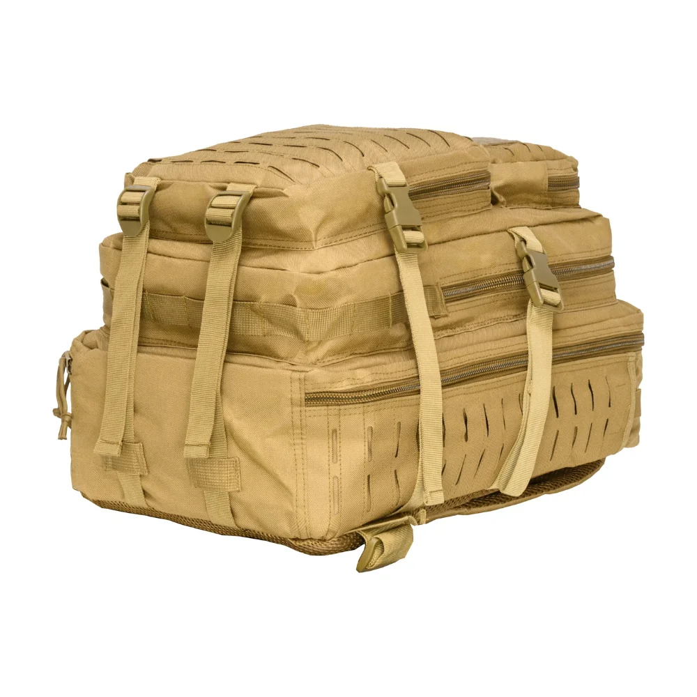 Barska Loaded Gear GX-700 Large Tactical Backpack with MOLLE (Dark Earth) | BAR-BI14088 - Image 7
