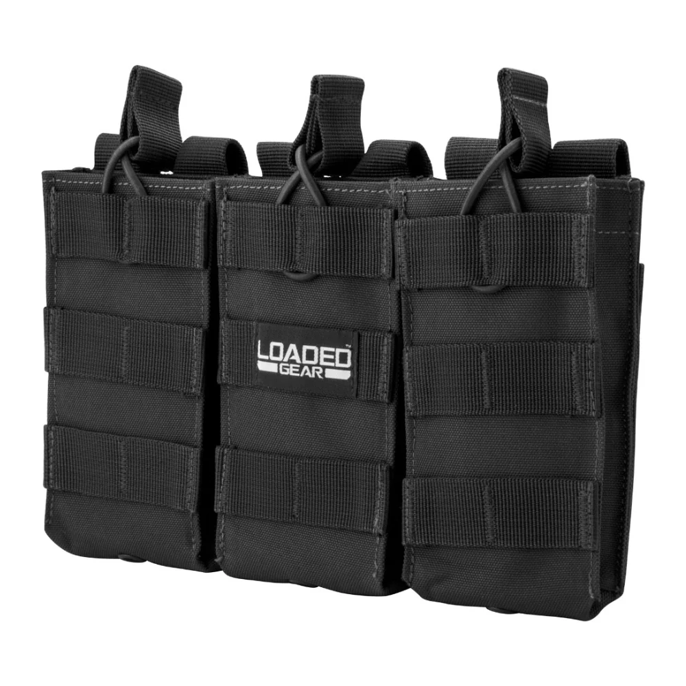 Barska Loaded Gear CX-200 Triple Magazine Pouch (Black) | BAR-BI12246 - Image 2