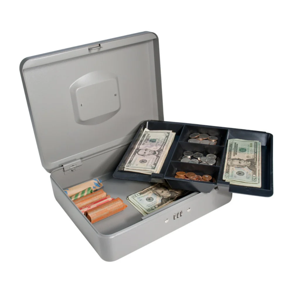 Barska Large Cash Box with Combination Lock | BAR-CB11788 - Image 7