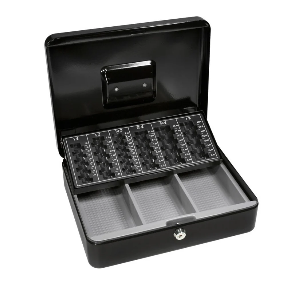 Barska Cash Box and Coin Tray with Key Lock | BAR-CB11790 - Image 2