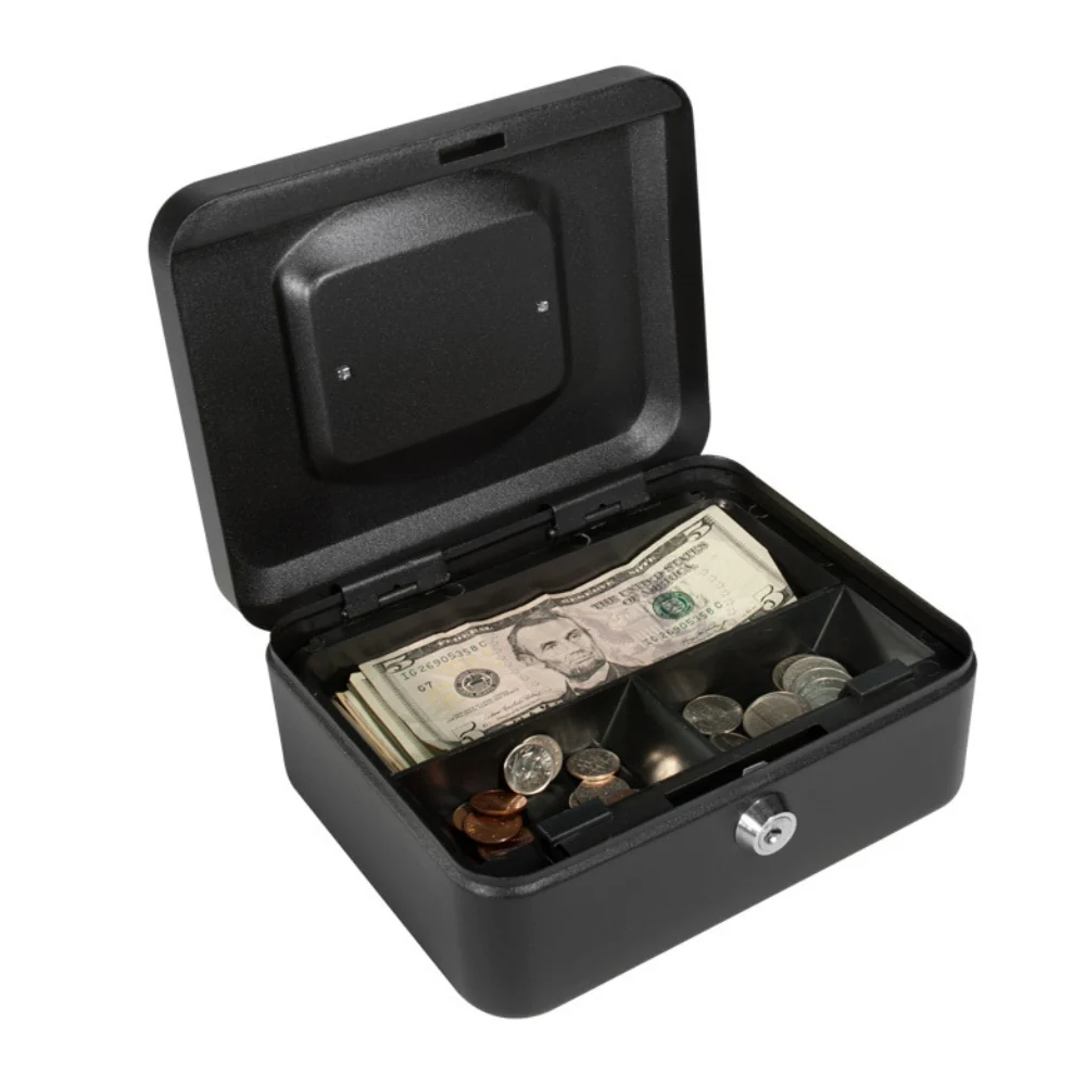 Barska Small Cash Box with Key Lock | BAR-CB11830 - Image 6