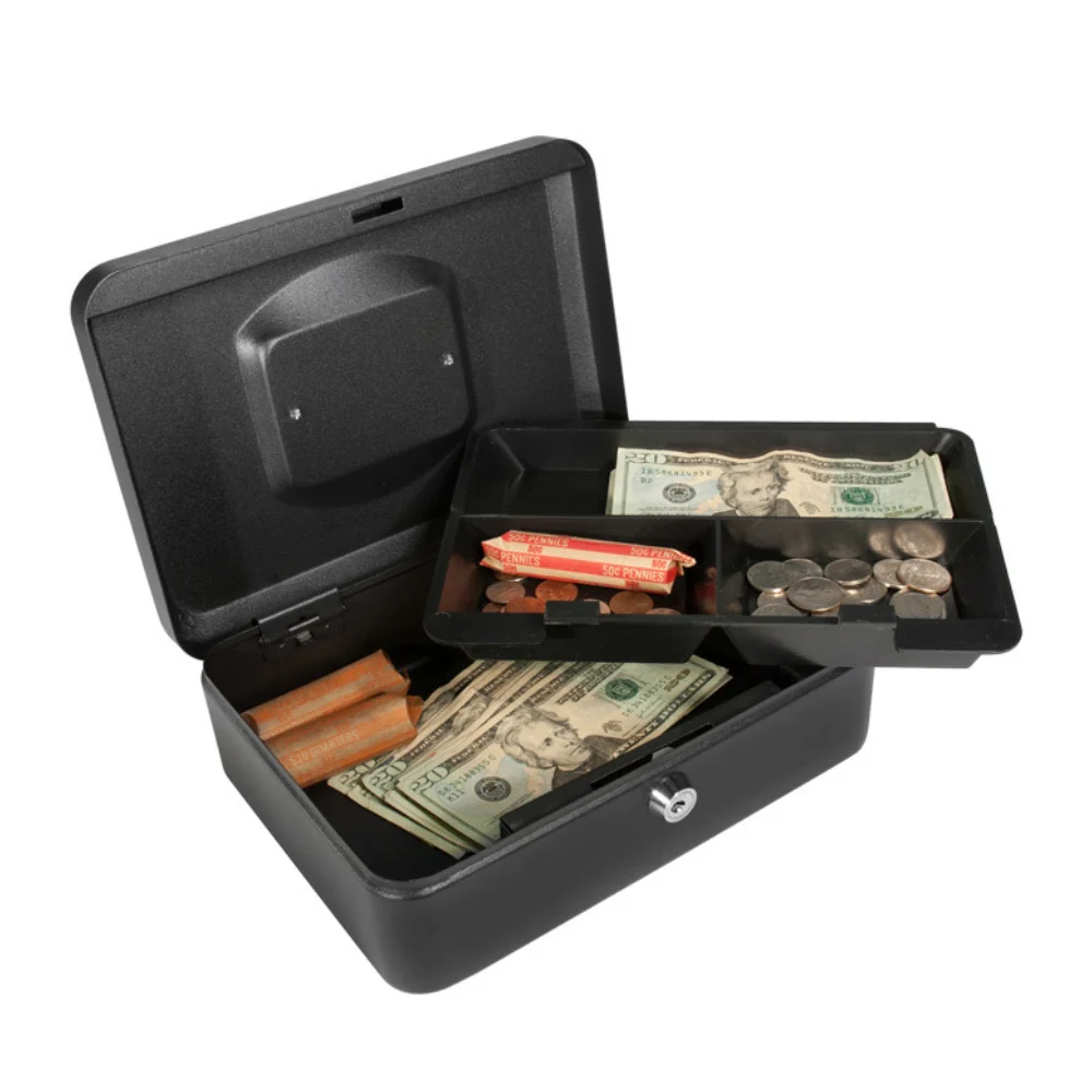Barska Medium Cash Box with Key Lock | BAR-CB11832 - Image 7