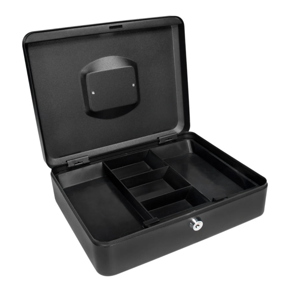 Barska Large Cash Box with Key Lock | BAR-CB11834 - Image 2