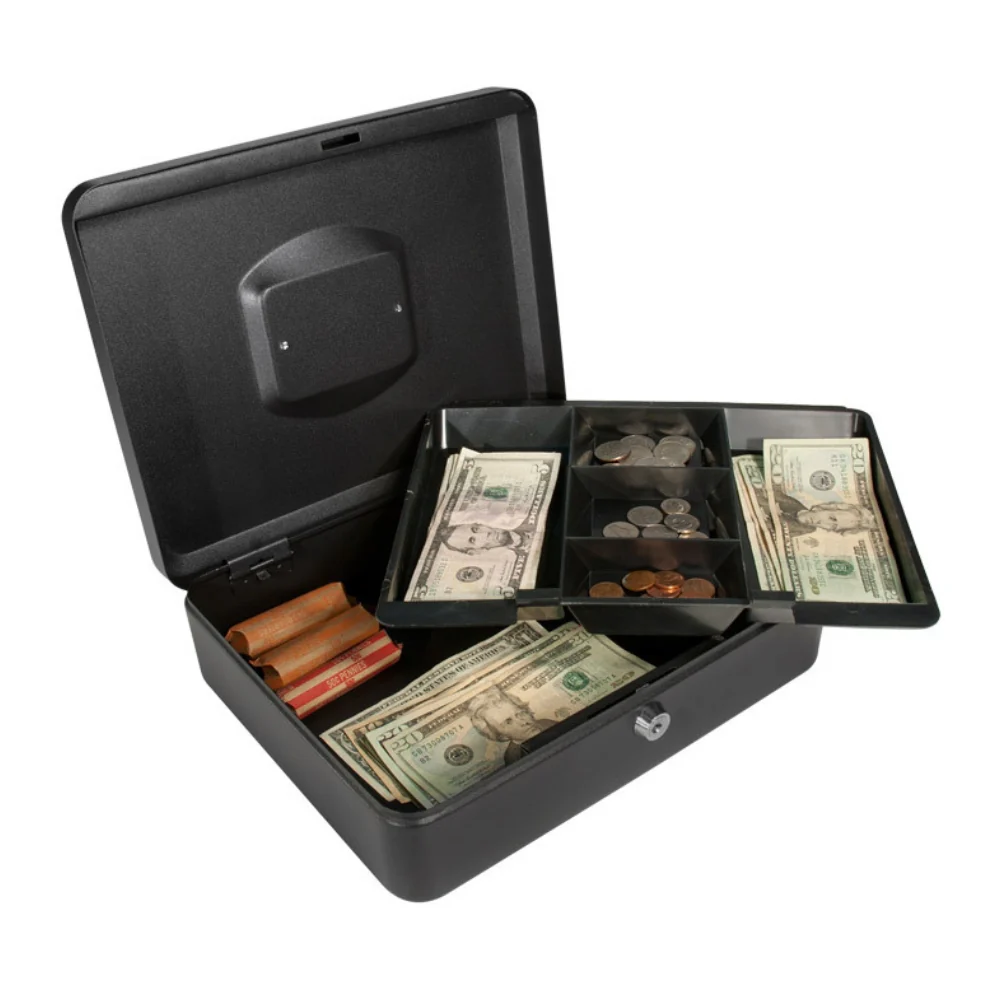 Barska Large Cash Box with Key Lock | BAR-CB11834 - Image 7