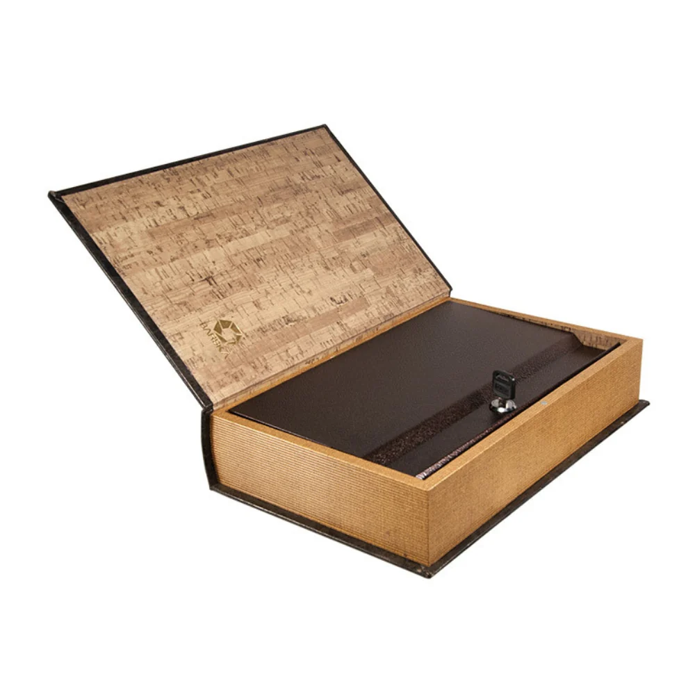 Barska Large Antique Book Lock Box with Key Lock | BAR-CB11992 - Image 4