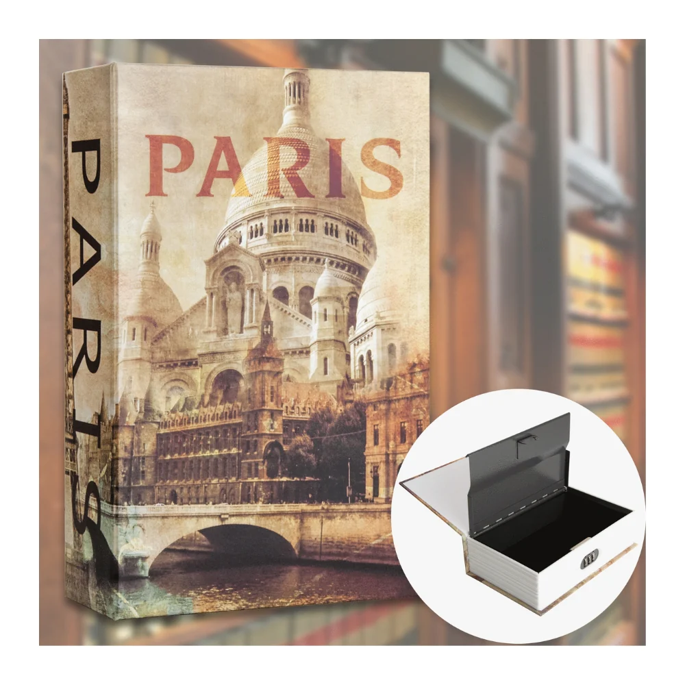 Barska Paris Book Lock Box with Combination Lock | BAR-CB12362 - Image 7
