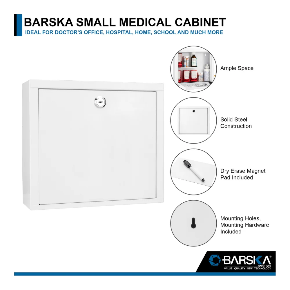 Barska Small Medical Cabinet by Barska | BAR-CB12820 - Image 7