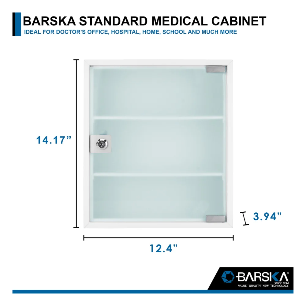 Barska Standard Medical Cabinet | BAR-CB12822 - Image 4