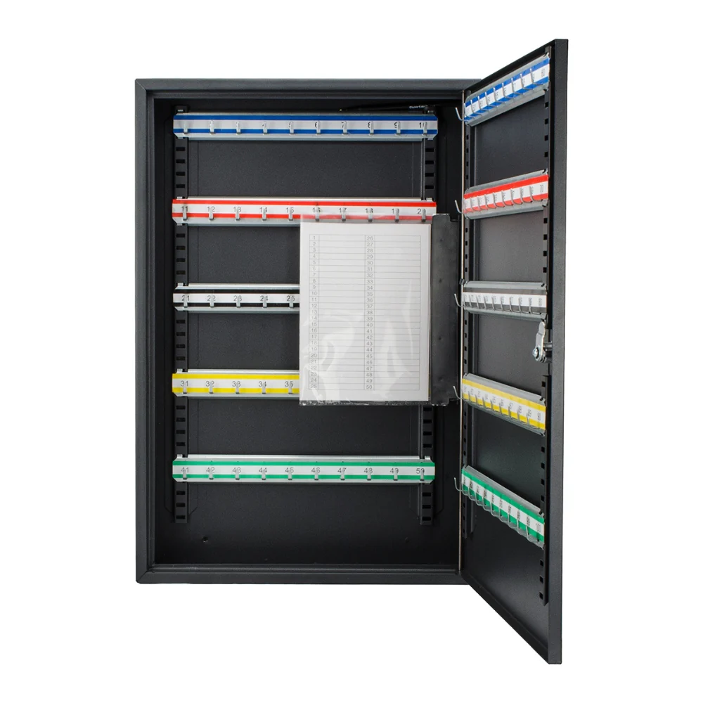 Barska 100 Position Key Cabinet with Key Lock Black | BAR-CB12964 - Image 5