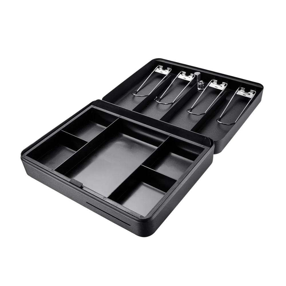 Barska 12-inch Standard Fold-Out Cash Box with Key Lock | BAR-CB13052 - Image 5