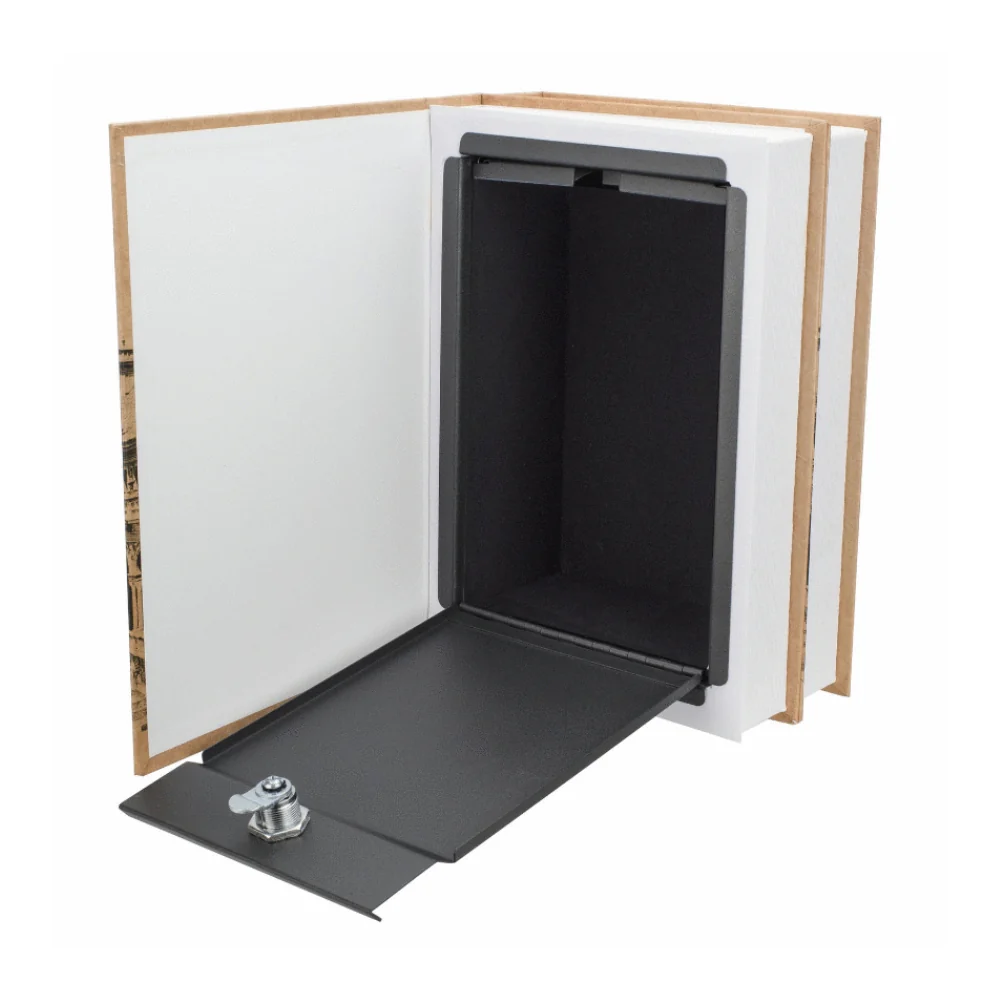 Barska London Dual Diversion Book Lock Box with Key Lock | BAR-CB13056 - Image 3