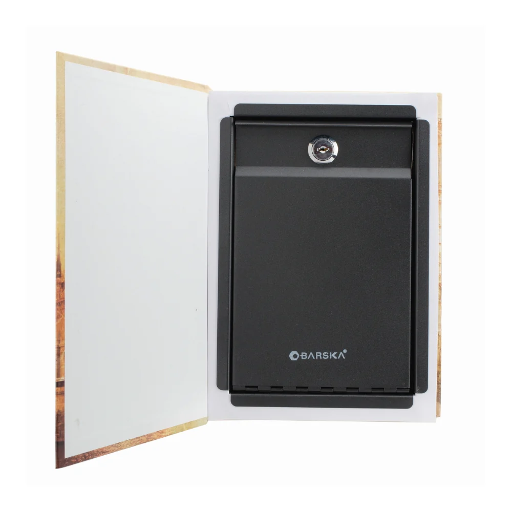 Barska Paris Dual Diversion Book Lock Box with Key Lock | BAR-CB13058 - Image 3