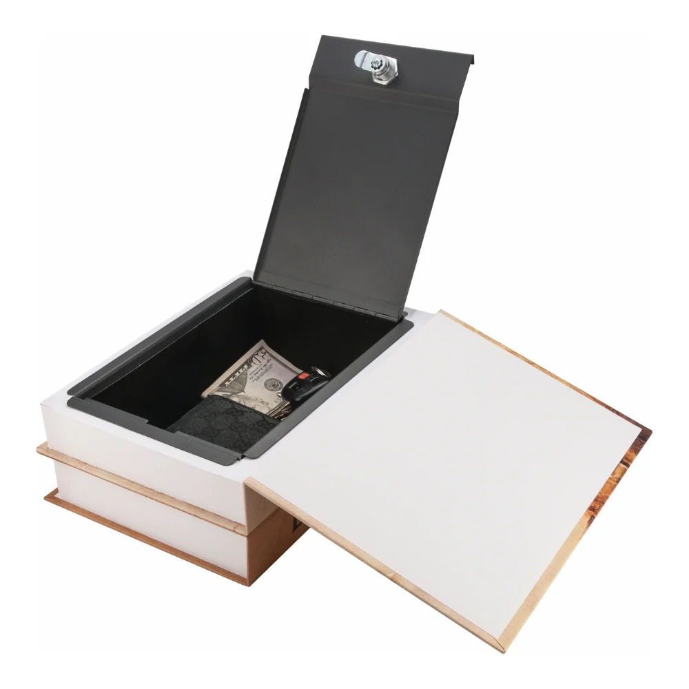 Barska Paris Dual Diversion Book Lock Box with Key Lock | BAR-CB13058 - Image 7