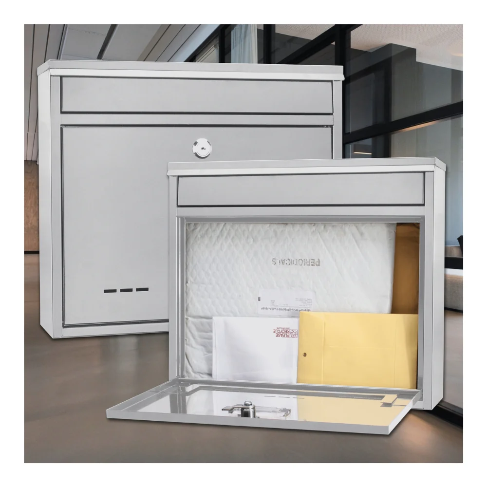 Barska Locking Wall Mount Mailbox (Medium) | BAR-CB13252 - Image 10