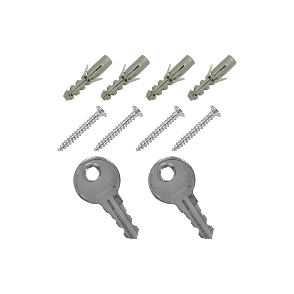Barska 100 Keys Adjustable in Wall Key Lock Box Grey | BAR-CB13534 - Image 6