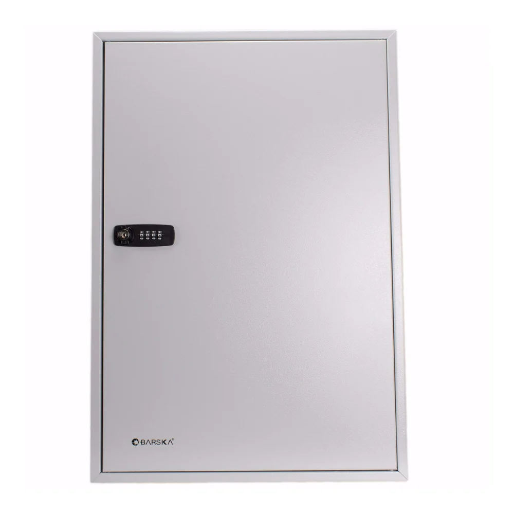 Barska 240 Keys Lock Box with Combination Lock White Tag Grey | BAR-CB13600 - Image 2