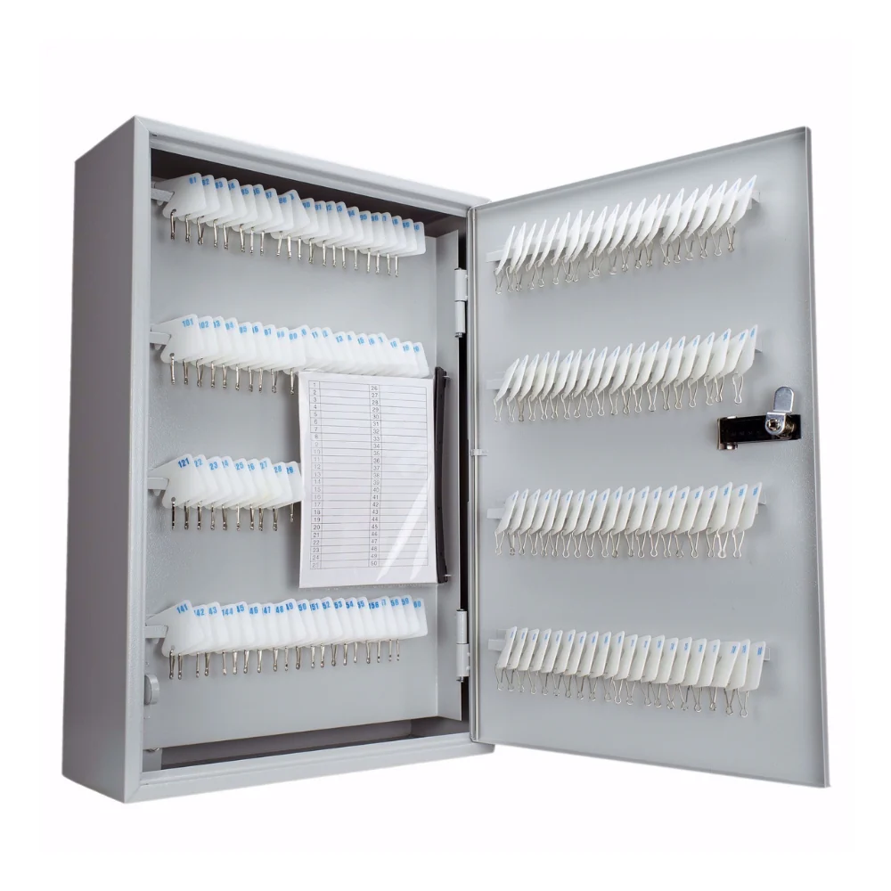 Barska 240 Keys Lock Box with Combination Lock White Tag Grey | BAR-CB13600 - Image 6