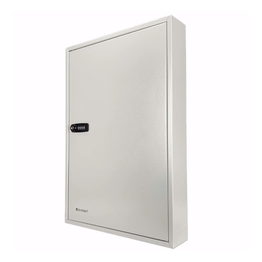 Barska 160 Keys Lock Box with Combination Lock White Tag Grey | BAR-CB13602 - Image 2