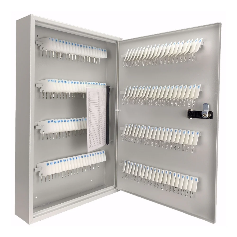 Barska 160 Keys Lock Box with Combination Lock White Tag Grey | BAR-CB13602 - Image 5