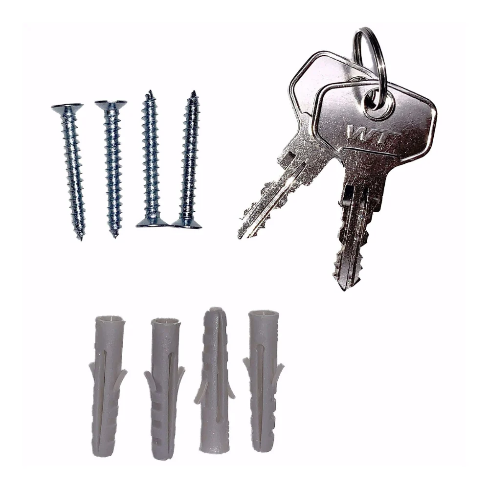 Barska 160 Keys Lock Box with Combination Lock White Tag Grey | BAR-CB13602 - Image 7
