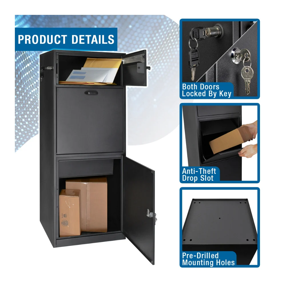 Barska MPB-700 Mail and Parcel Box | BAR-CB13704 - Image 7