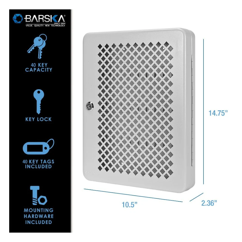 Barska 40 Keys Lock Box with Green Tags | BAR-CB13758 - Image 9