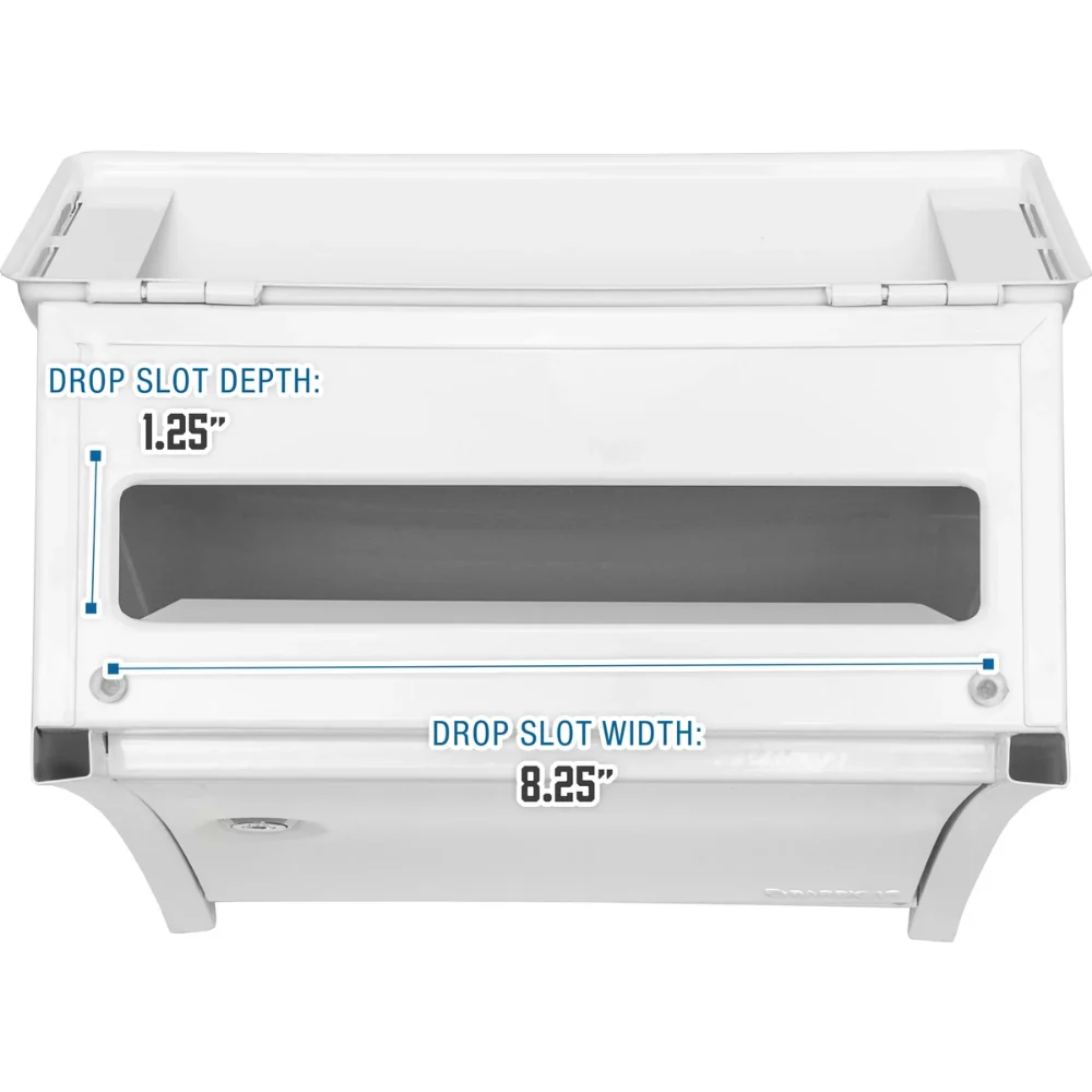 Barska Small Locking Wall Mount Drop Box | BAR-CB14076 - Image 5