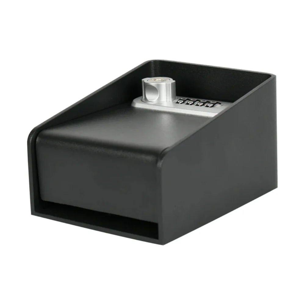 Barska CB14206 Wall-Mounted Key Lock Box with Combination and Key Lock - Image 6