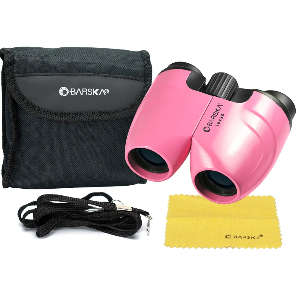 Barska 10x25mm Colorado Pink Compact Binoculars | BAR-CO11370 - Image 4
