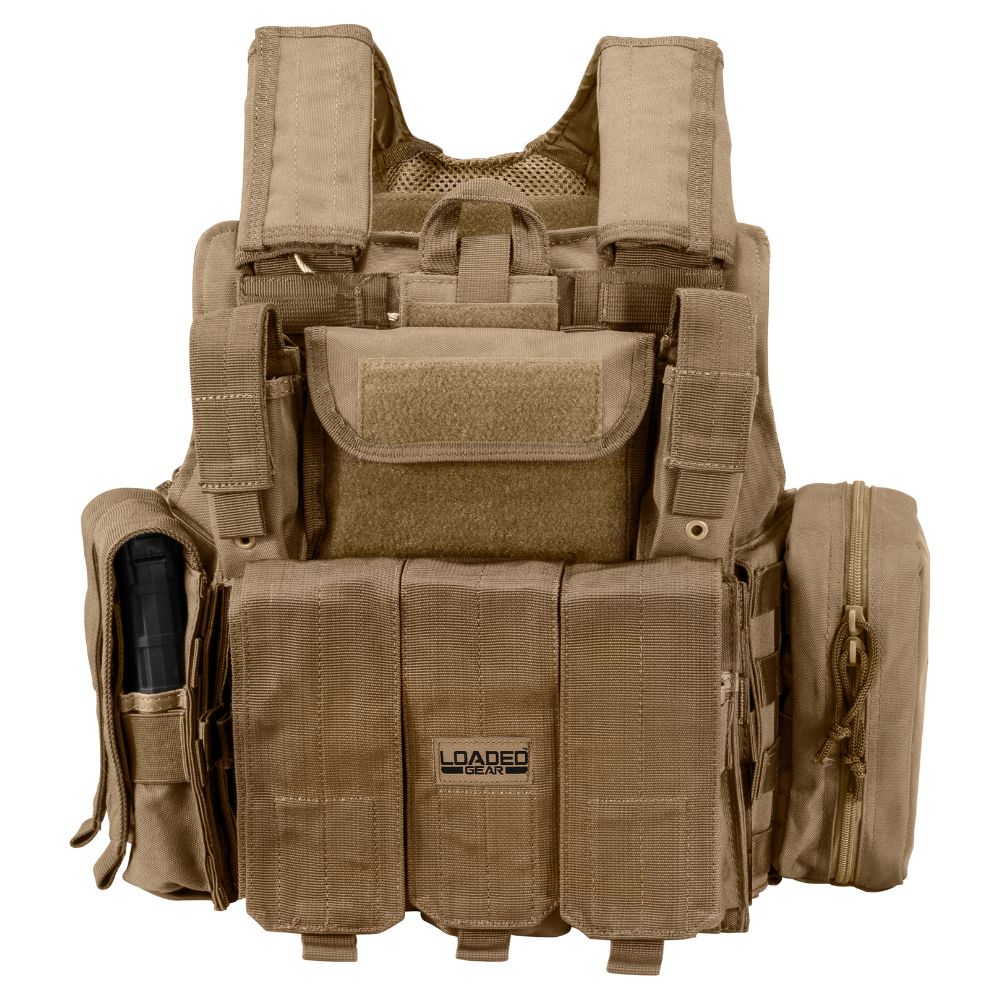 Barska Loaded Gear Tactical Vest VX-300 (Dark Earth) | BAR-BI12308