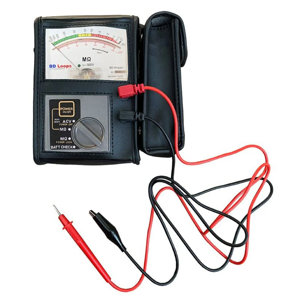 BD Loops Analog Megohmmeter Loop Tester | BDL-BD-Megger