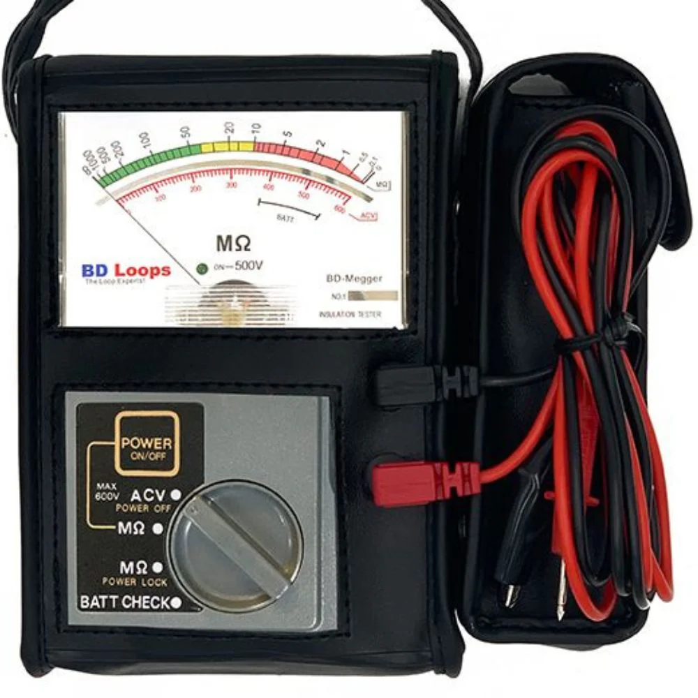 BD Loops Analog Megohmmeter Loop Tester | BDL-BD-Megger - Image 2