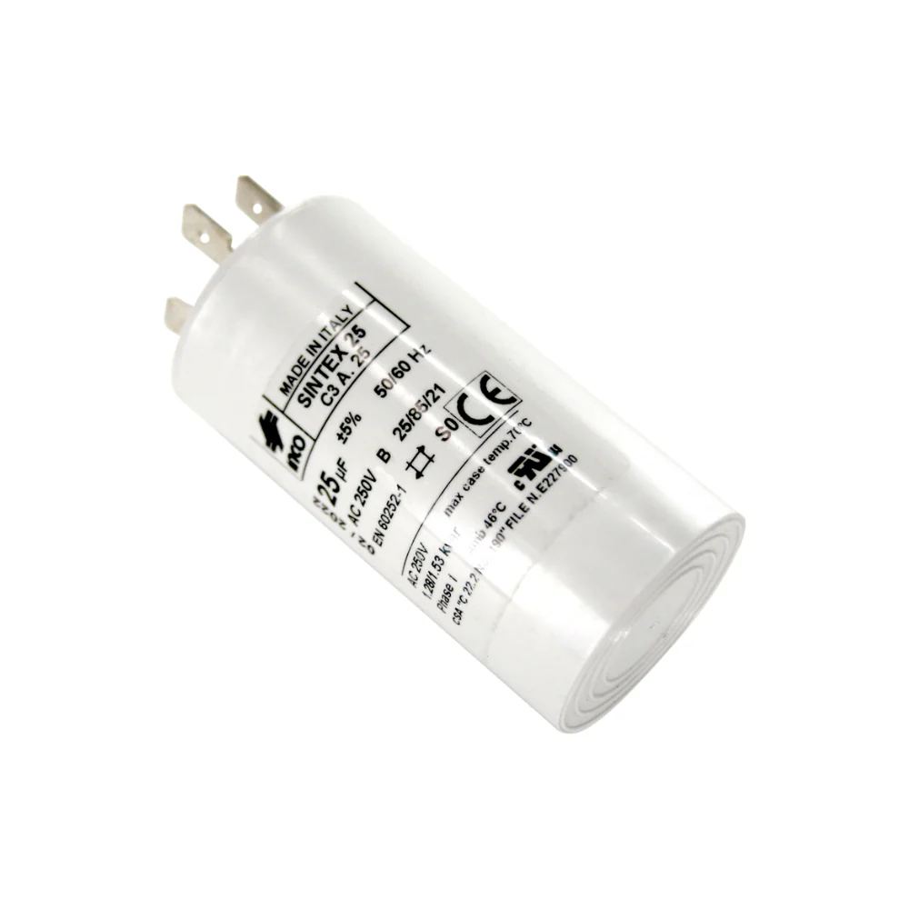 BFT 25µF 240V UL Capacitor Kit for 120V Lux/Subs Operator | BFT-I100216-10001
