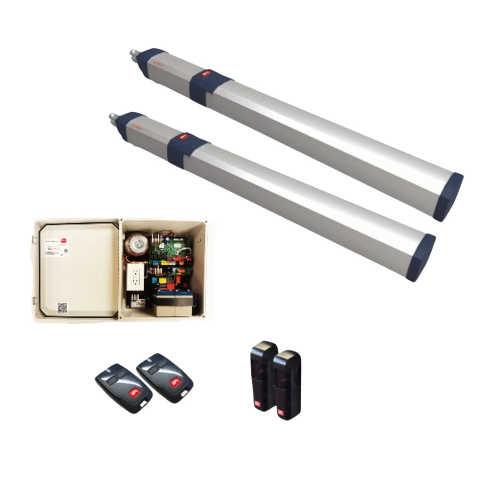 BFT GIUNO BT A50 UL Dual Swing Gate Operator Kit - 12x14 Enclosure | BFT-KGIUNOULA50D-LE