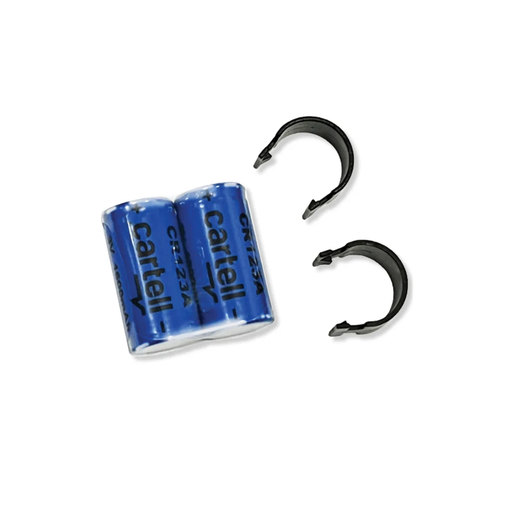Cartell Batteries (2) and clips (2) | CAR-CW-BBC