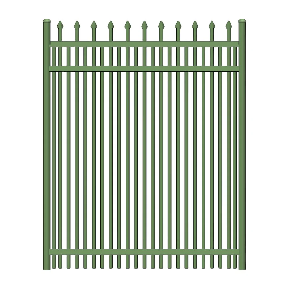 Commercial Walk Gate 3.5’ H x 3.5’ W Aluminum Maine Style - iDeal (Hunter Green) - Image 4