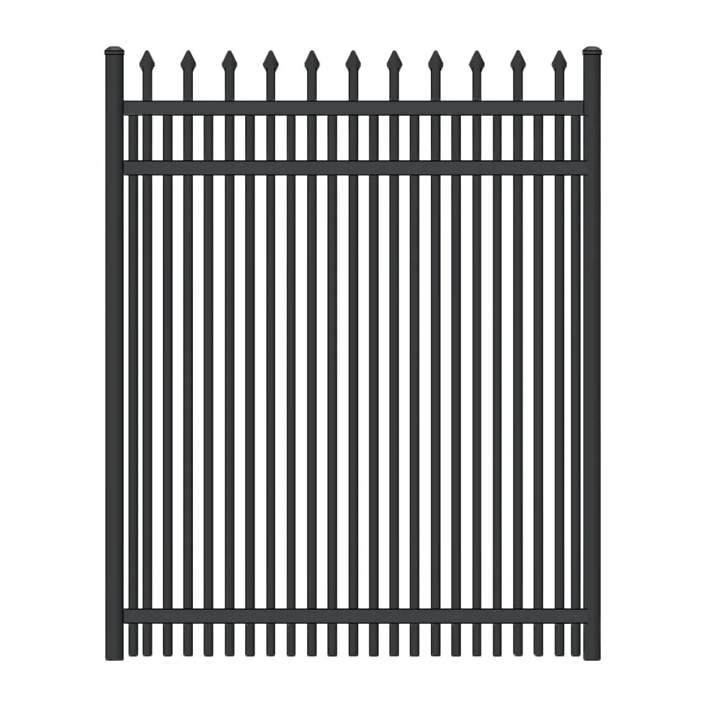 Commercial Walk Gate 3’ H x 3’ W Aluminum Maine Style - iDeal (Black) - Image 4