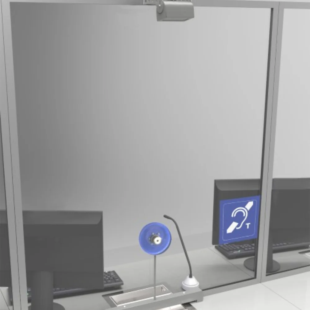 Contacta STS-K020-S23 Series Glass-Mounted Window Intercom Kit - Image 6