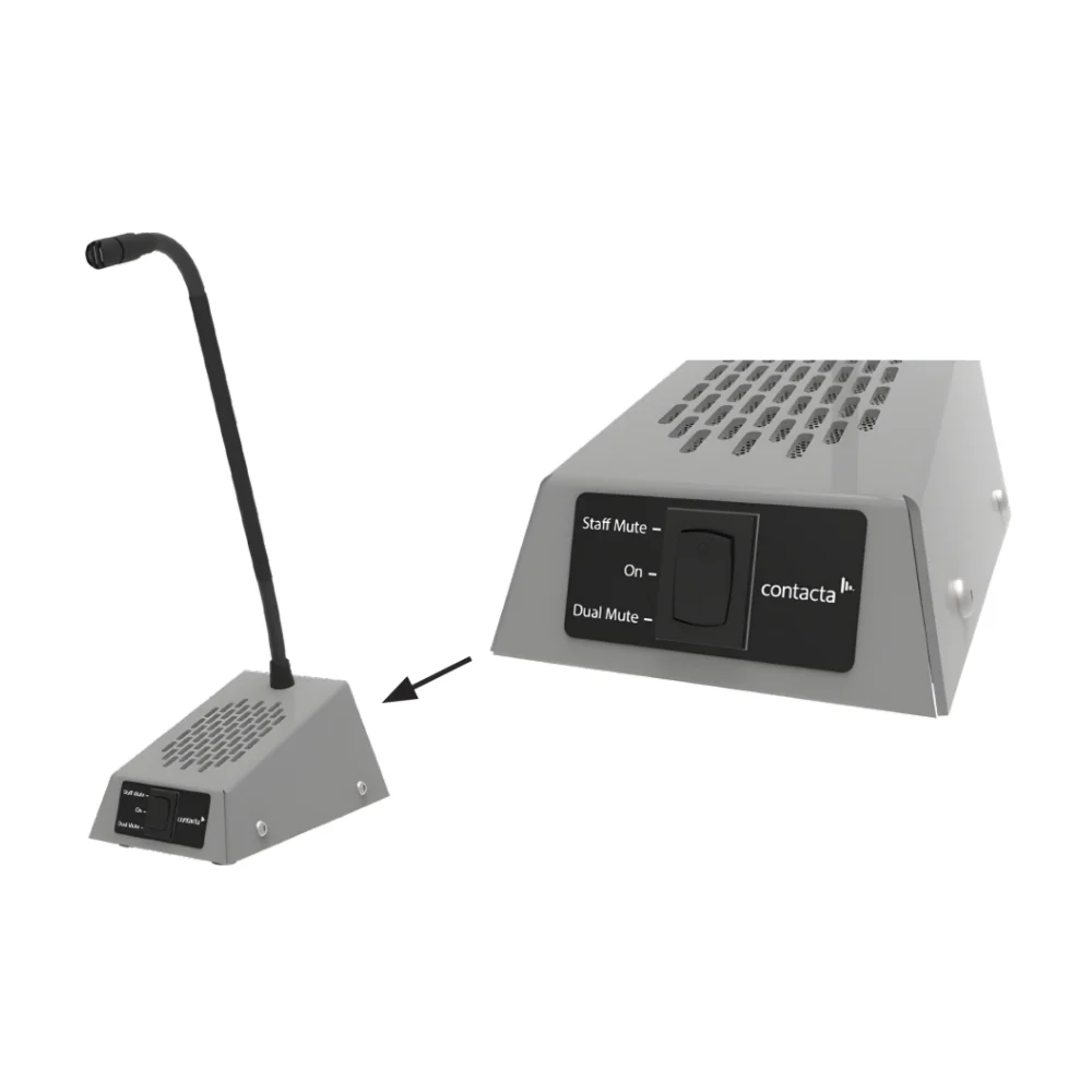 Contacta STS-K021 Window-Mounted Intercom Kit (Non-Ballistic Rated) - Image 2