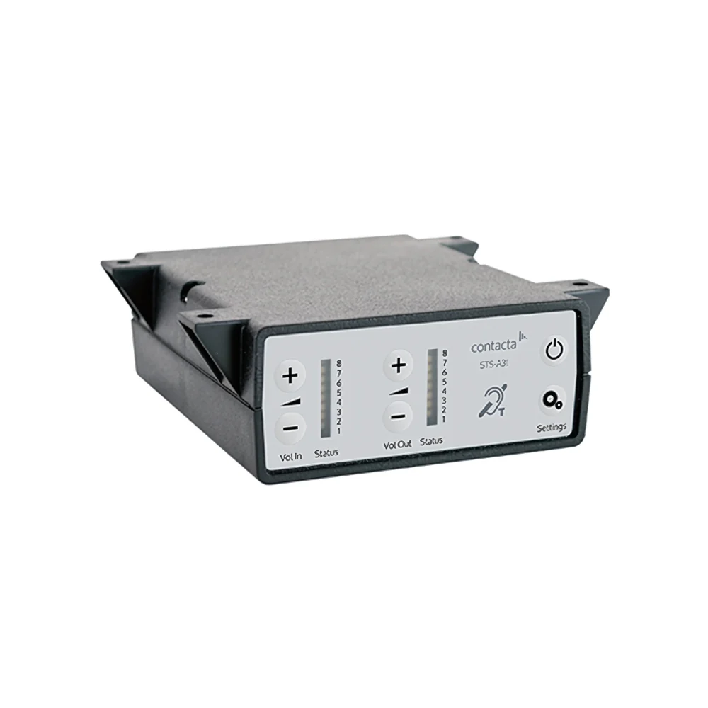 Contacta STS-K064 Overhead Speaker and Glass-Mounted Microphone Window Intercom Kit - Image 5