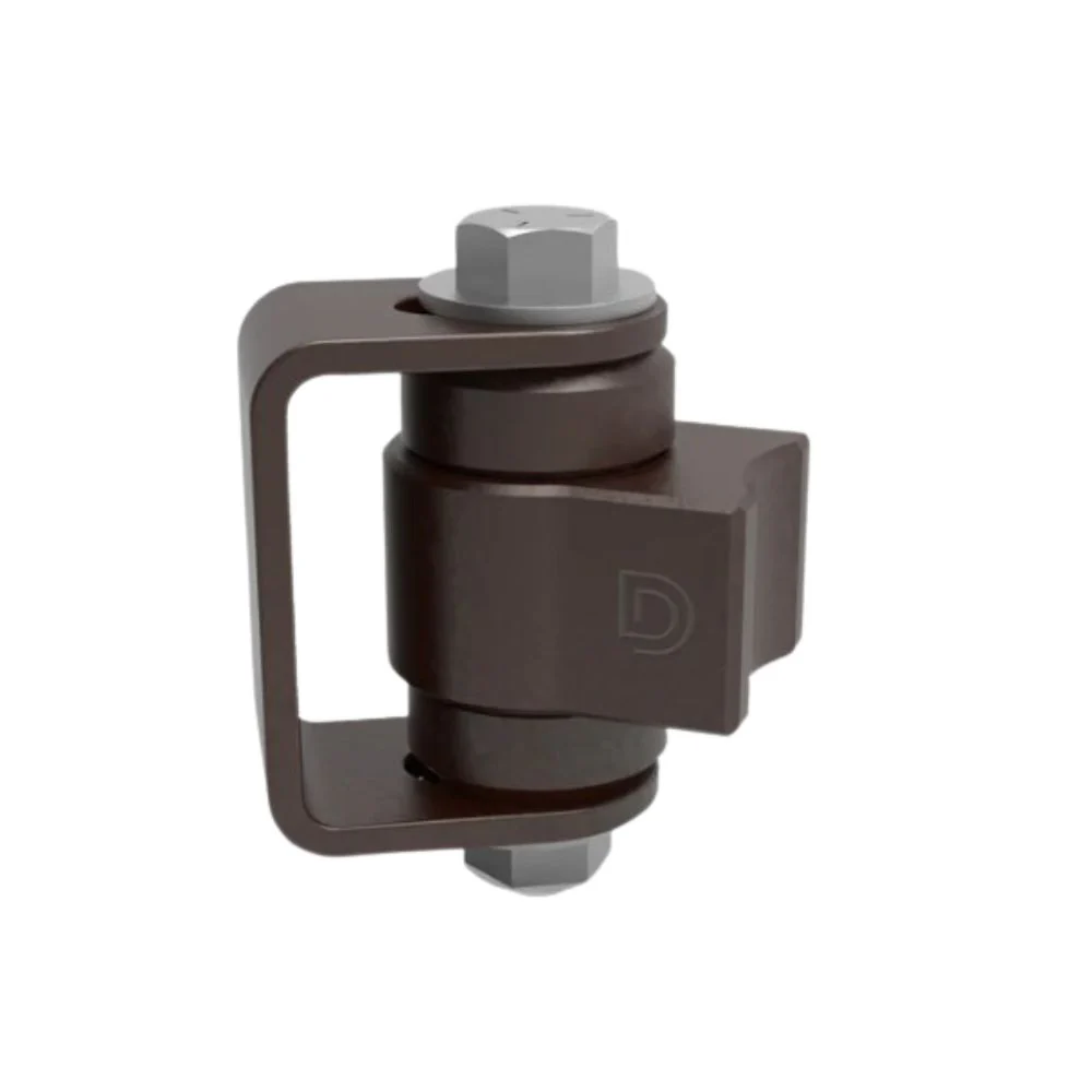 D&D Technologies Shut It Original BadAss Heavy Duty Gate Hinge (Rusted) | DND-CI3100